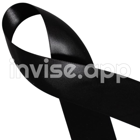 Black Ribbon Images Transparent Free Download Mart - Black Ribbon