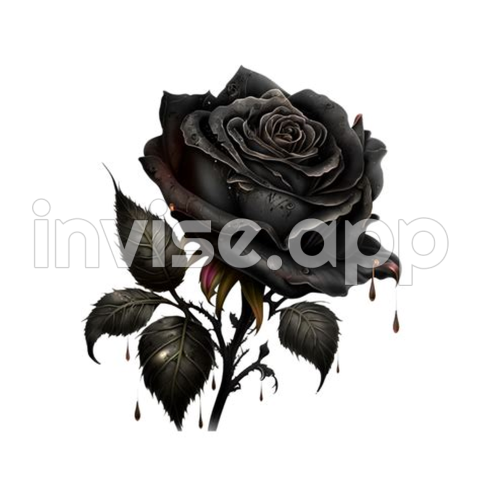 Black Rose Flower 24396765 - Turkish Black Rose