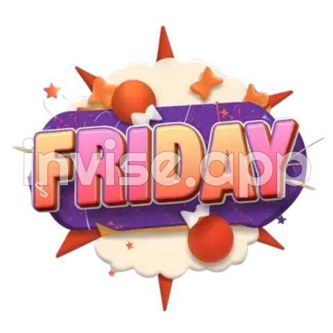 Friday Text And Design Elements Icon, Friday, Friday Text And Design - Nappy Friday Quotes