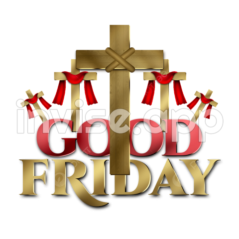 Great Friday - Good Friday White Transparent, Premium Text Assets For Good Friday