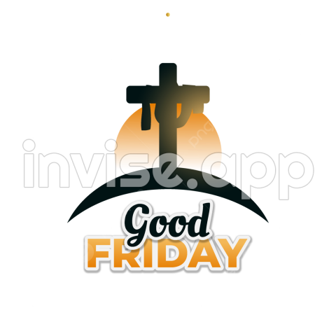 Great Friday - Happy Good Friday Clipart Images, Decorative Good Friday Design