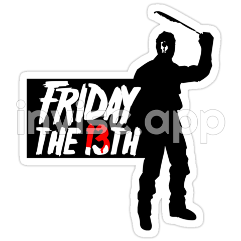 Friday The 13Th Stickers - "Friday The 13Th" Stickers By Melissagavin Redbubble