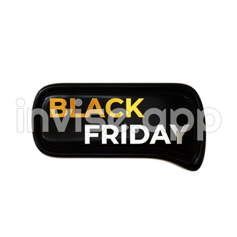 Black Friday Signage - 3D Black Friday Sign 11191484