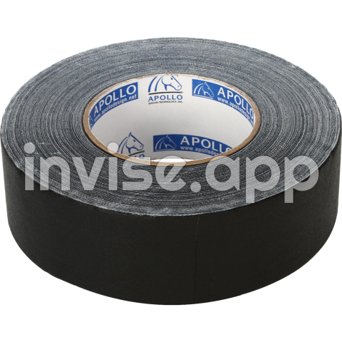 Black Gaffer Tape - Bp Lighting Sound & Video Product Sales Accessories Apollo