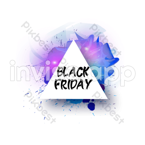 Black Friday Color Border Chart Images Psd Free Download Pikbest - Black Friday Color T-Shirt