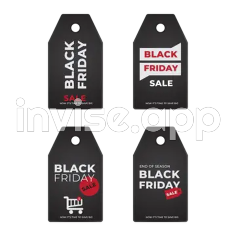 Black Friday Sample T-Shirt - Black Friday Labels Vector, Black Friday, Black Friday Labels, Black