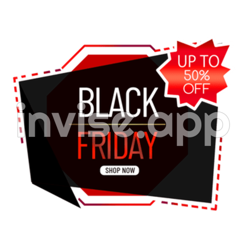 Minimalist Black Friday Event Background, Black, Friday, Sale - Black Friday Event