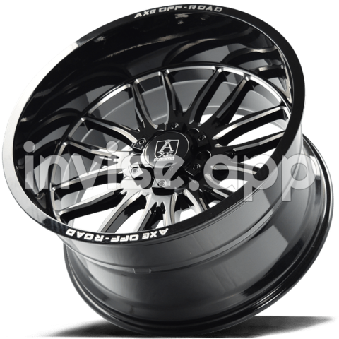 Hades Gloss Black Wheels Axe Wheels - Intro Wheels Full Gloss Black