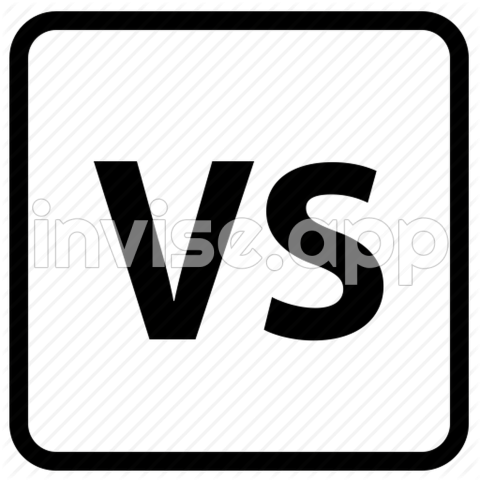 Vs Black - Versus Images Transparent Free Download Mart