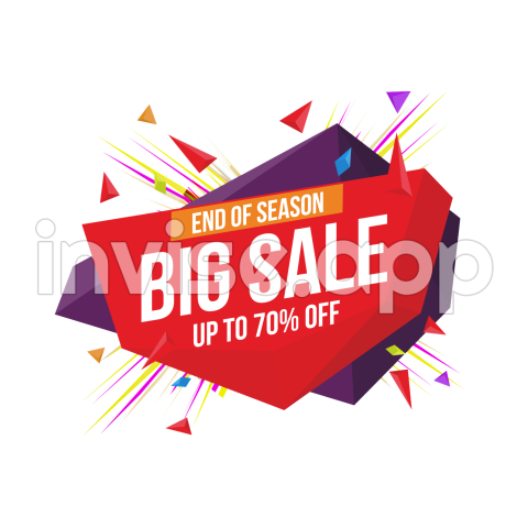 Promo - Download Big Sale Promotion Image With No Background Key