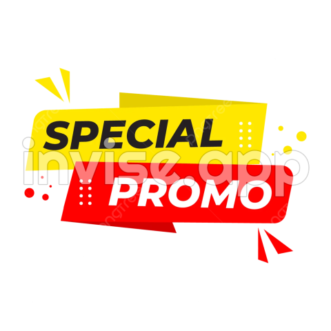 Special Promo Banner Shape Vector, Special Promo, Banners, Promotion - Special Promo Sticker