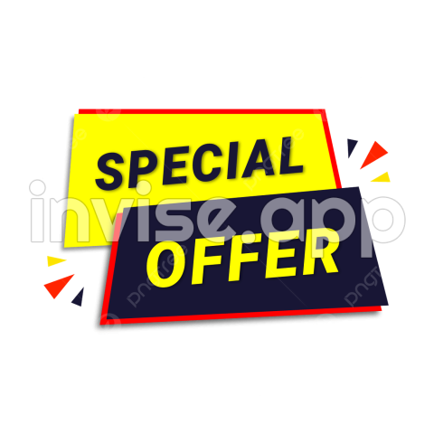 Special Offer Banner - Special Offer Clipart Hd , Special Offer Banner Free Vector And