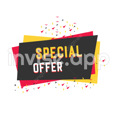 Special Offer Banner - Special Offer Banner Vector Art , Special Offer Banner Vector Format