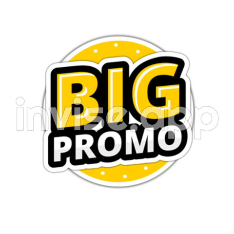 Big Promo Promotion Transparent Images Free Download Vector Files - Promo Logo Design