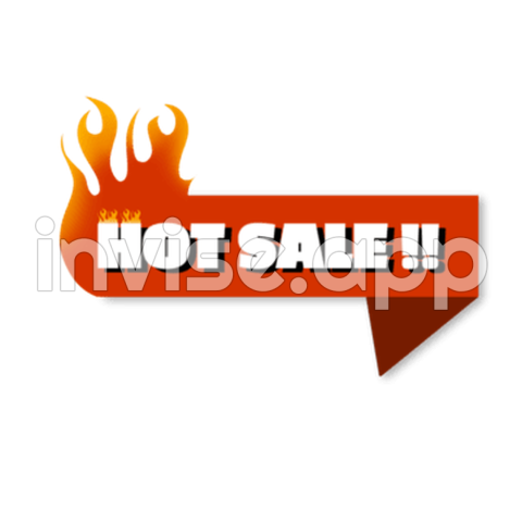 Hot Promo - Hot Promo Transparent, Hot Sale Promo For Ads, Fire, Hot Sale