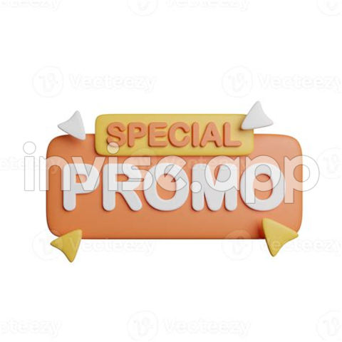 Insignia De Promocion Especial 11572190 - Promo Produk