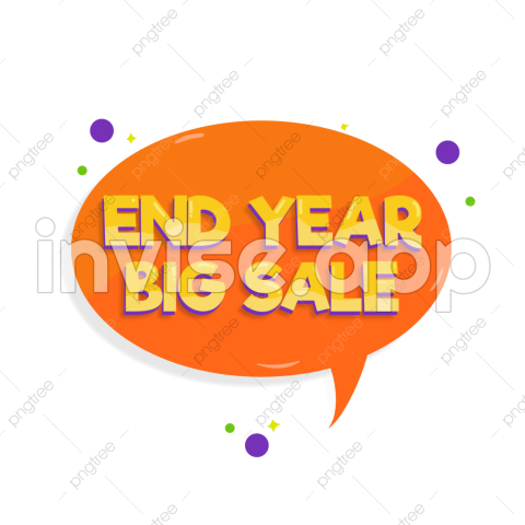 Promo Akhir Tahun - Year End Awards Vector , Vector, Psd, And Clipart With Transparent