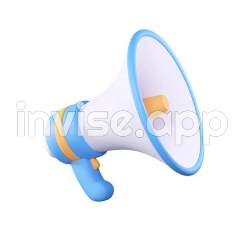 3D Megaphone Announcement Product Promotion Alert 14075274 - Promotion Alert