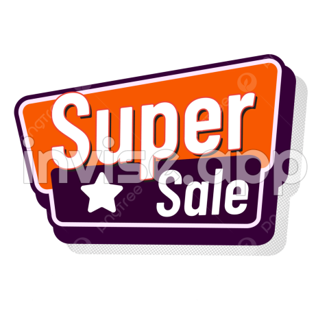 Promo Sale Akhir Tahun - Super Sale Label For Promotion Vector, Shopping, Promo, Sale And