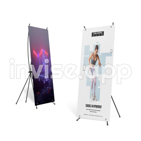 Free Standing Banners And Roll Up X Banners - Portable Banner Stands