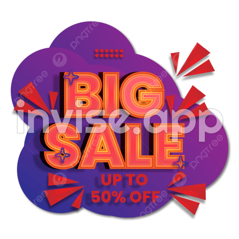 Promo Big Sale - Big Sale Clipart Hd , Big Sale Shopping Discoundt Promo Background