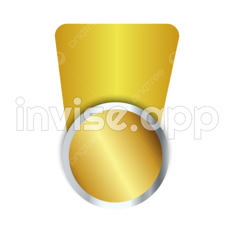 Label Badge Promotion Vector Hd Images, Gold Badge Promotion Label - Glam Metal Promotional Item