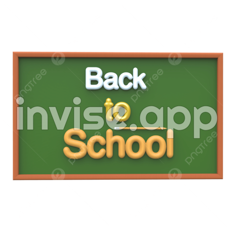 Amazon Back To School - Back To School, Blackboard, School Board Transparent Clipart Image