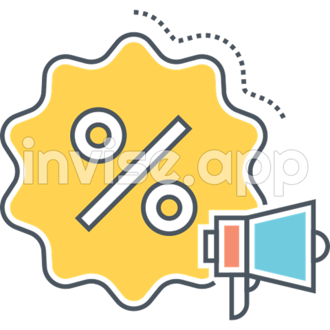 Promo Icon. - Promotion Vector Icons Free Download In Svg, Format