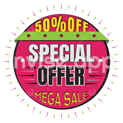 Special Sale Clip Art - Special Offer Clipart Images, Special Offer Banner Sale, Offer