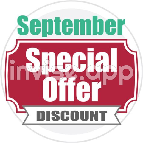 Promo Bulan September - Special Offer September Special, Transparent Original Size