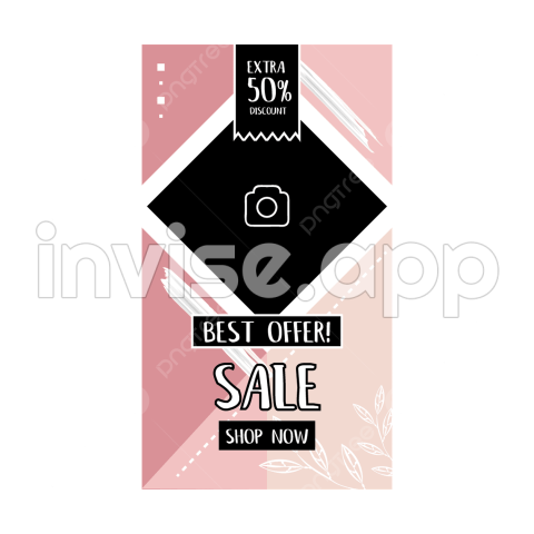 Best Offer Sale Instagram Story Promo Design Template Download On Tree - Promo Design Images