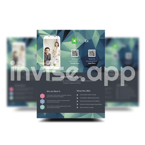 Download App Flyer - Free Psd App Promotion Flyer Templates Psdboom Free Cv/Resume Templates