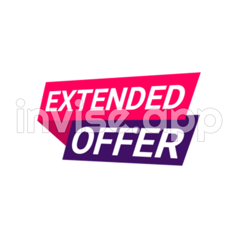 Extended Promo - Banner Extended Transparent Images Free Download Vector Files