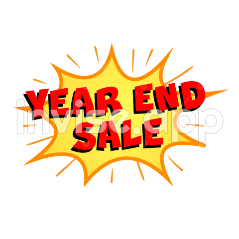 Year End Promo - Year End Sale Vector Transparent, Sale Vector, Year End Sale, Sale