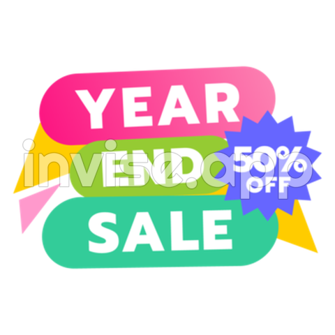 End Year Promotion Template, End Year Promotion, End Year Promo Banner - Year End Promotion