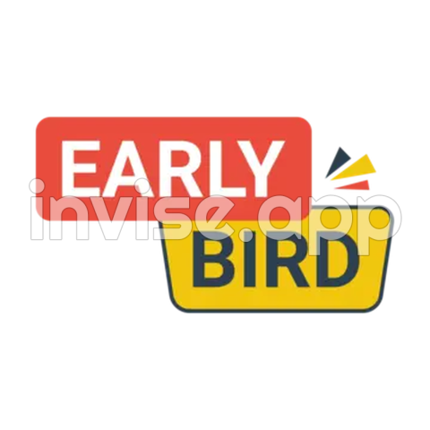 Early Bird Offer - Early Bird For Sale Offer Vector, Early Bird Sale, Early Birds, Early