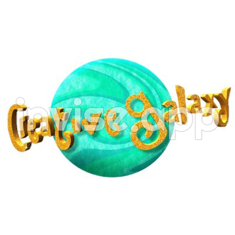 Creative Galaxy Logo Transparent Stick - Art Galaxy Logo Design