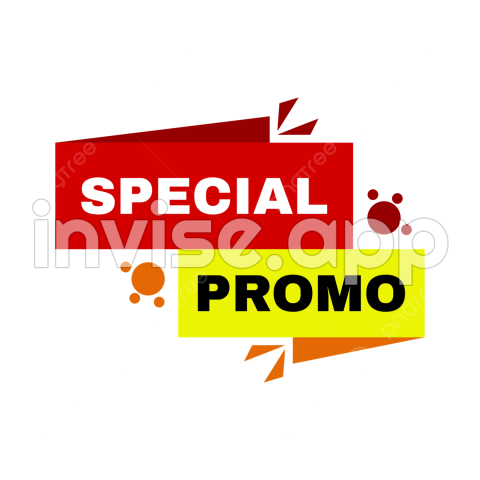 Promocion Especial - Banner De Oferta Promocional Vector ,Dibujos Etiqueta De Oferta