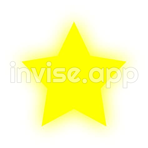 Neon Yellow Star Banner, Neon Star 10977813 - Star Necklace