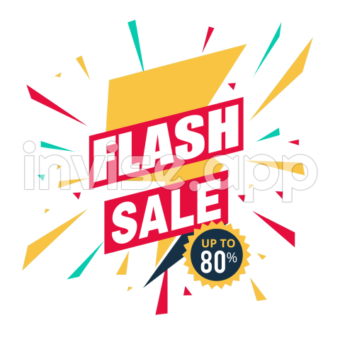 Promo Flash Sale - Flash Sale Transparent Images All