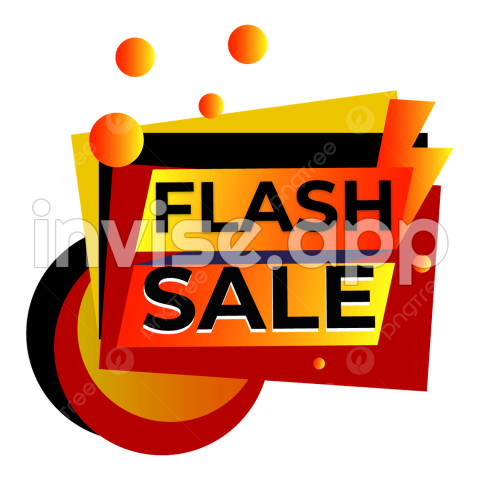 Flash Sale Art - Sale Flash Clipart , Vector, Psd, And Clipart With Transparent