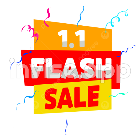 1 Flash Sale Banner, Flash Sale, 1 1 Sale, 1 1 Flash Sale Poster - Wacky Wed Sale Clip Art