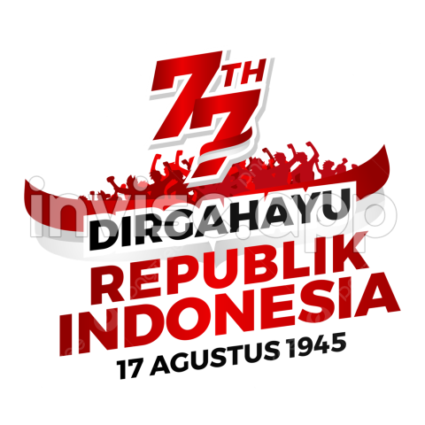 77 Promo Guncang - Kartu Ucapan Dirgahayu Indonesia Ke 77, Dirgahayu Indonesia 77, Hut Ri