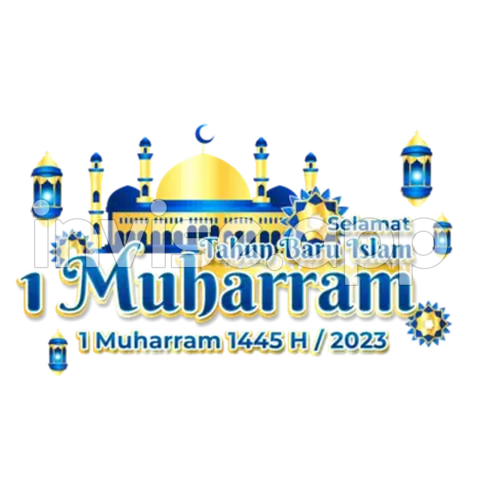 Gebyar - One Muharram 2024 Transparent Images Free Download Vector Files