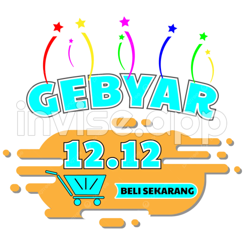 Gebyar 12 Vector Icon, Celebration 12, 12, Buy Now And Vector With - Gebyar Promo Bca