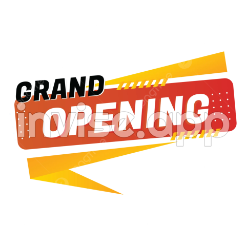 Grand Opening Box Banner Sale Modern Design Hd Vector, Grand Opening - Grand Opening Promotion