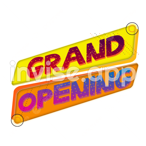 Grand Opening Promo Design - Grand Opening Banner Picture, Grand Opening Banner Design, Grand