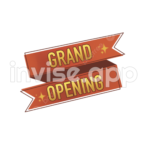 Grand Opening Promo Design - Grand Opening Design, Grand Opening, Shop, Open Transparent Clipart