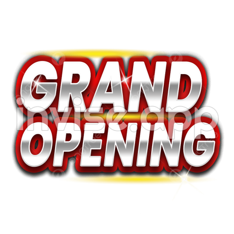 Grand Opening Promo Design - Grand Opening 3D Text Design For Company, Grand, Opening, Company