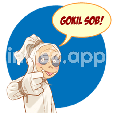 Sticker Promo Hemat - Mr Pocong Paket Hemat Line Stickers Line Store